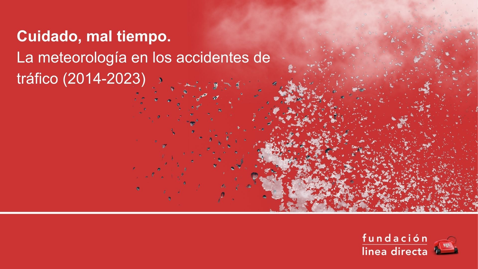 Estudio de meteorología en los accidentes de tráfico